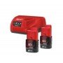 Kit de bateria e carregador Milwaukee M12 NRG-202 - Pack NRG M12 2.0Ah