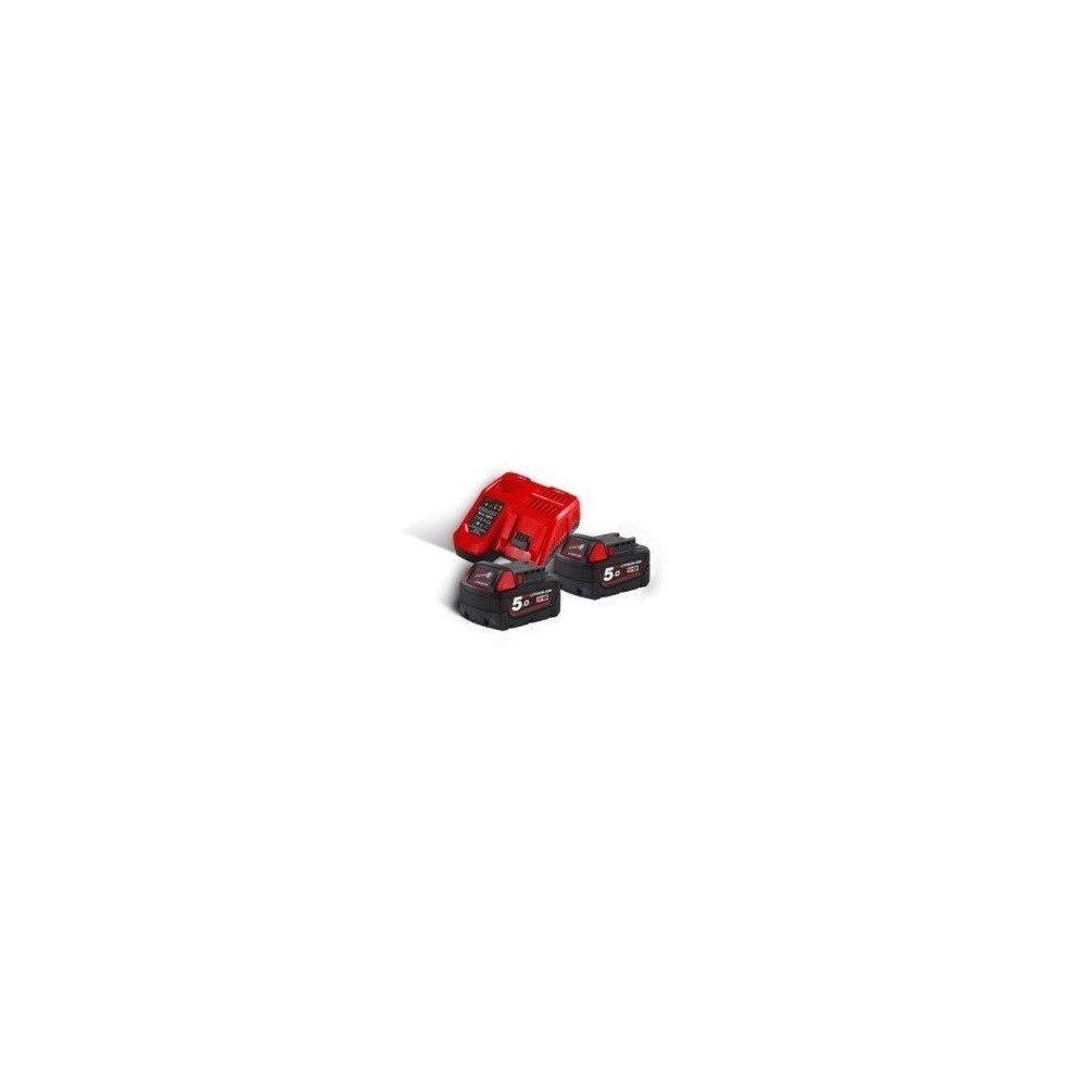 Kit de bateria e carregador Milwaukee M18 NRG-502C - Pack NRG M18 Kit de bateria e carregador Milwaukee M18 NRG-502C - Pack NRG M18