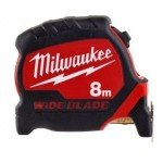 Milwaukee Flexómetro LÂMINA LARGA 8m x 33mm