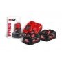 Kit de bateria e carregador Milwaukee M18 HNRG-802 - Pack NRG M18 High Output 8.0AH