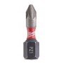 Milwaukee Punta Shockwave PZ1 x25mm - 2uds