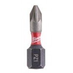 Milwaukee Punta Shockwave PZ1 x25mm - 2uds