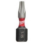 Milwaukee Punta Shockwave Tx15 x25mm - 2uds