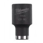 Milwaukee Vaso de impacto 1/2" corto 10mm