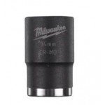 Milwaukee Vaso de impacto 1/2" corto 14mm