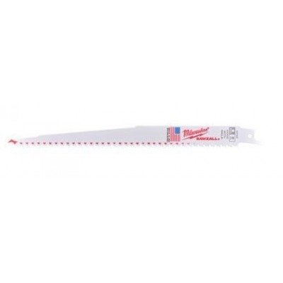 Lâmina Milwaukee Sable DEMOLITION Madeira com pregos 230mm 5Tpi - 5pcs