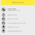 Antorcha hilo MIG/MAG 501W 4m EDR refrigerada AGUA