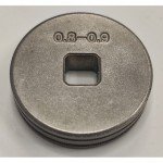 Rolo de arrastro dentado para fio fluxado 0,8-0,9 mm e 1,2 mm