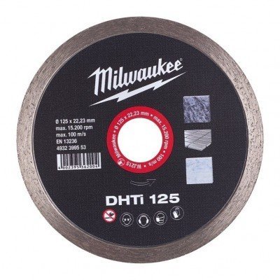 Milwaukee DISCOS DE DIAMANTE DHTI 125X22X2.1