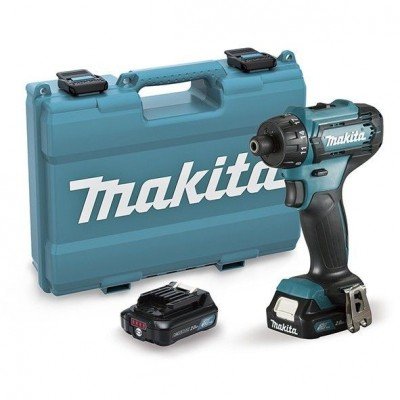 Berbequim aparafusador Makita 12Vmax CXT 1/4" DF033DSAE