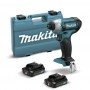 Makita Atornillador de impacto 12Vmax CXT 1/4" TD110DSAE