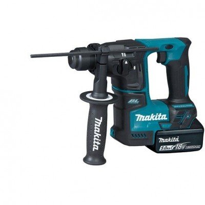 Makita Martelo Combinado com fio BL 18V 5.0Ah LXT 17mm DHR171RTJ