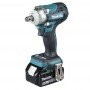 Chave de impacto Makita BL 18V 5,0 Ah LXT 1/2" 330 Nm DTW300RTJ