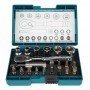 Jogo de bits Makita + chave de catraca (21P) B-54081