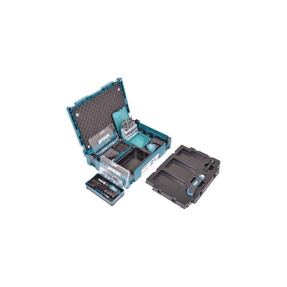 Makita Set de accesorios MakPac 116 pcs B-49884 Makita Set de accesorios MakPac 116 pcs B-49884