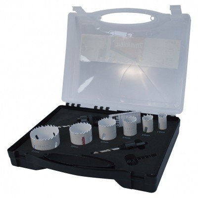 Makita Estuche de brocas de corona Bi-metálicas 6pcs D-47139