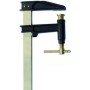 Bessey PZF 1500/120 Parafuso de fixação do êmbolo em metal com pino cruzado em metal