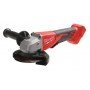 Milwaukee M18 BLSAG115XPD-0 Rebarbadora de acabamentos sem escovas M18™ 115mm com interruptor de alavanca