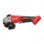 Milwaukee M18 BLSAG125XPD-0 Rebarbadora de acabamentos sem escovas M18™ 115mm com interruptor de alavanca