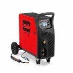 Technomig 225 Dual Synergic Telwin Máquina de Solda Inversora Multiprocesso MIG/MAG, FLUX, TIG e MMA