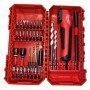 Conjunto de brocas e pinos Milwaukee Shockwave com adaptador angular