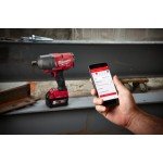 Milwaukee M18 ONEFHIWF34-502X CHAVE DE IMPACTO DE ALTO PAR M18 FUEL ™ ONE-KEY ™ DE ¾ ″ CON ANILLO