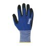 Luva JUBA sem costura revestida de nylon®/elastano nitrilo com poliuretano esponjoso à base de água com T-Touch®