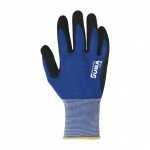Luva JUBA sem costura revestida de nylon®/elastano nitrilo com poliuretano esponjoso à base de água com T-Touch®