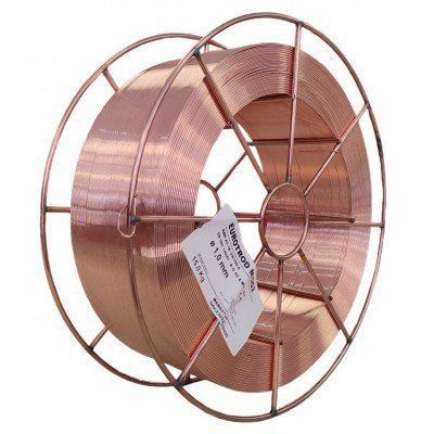 Bobina hilo soldadura MIG/MAG acero al carbono hierro 15 kg