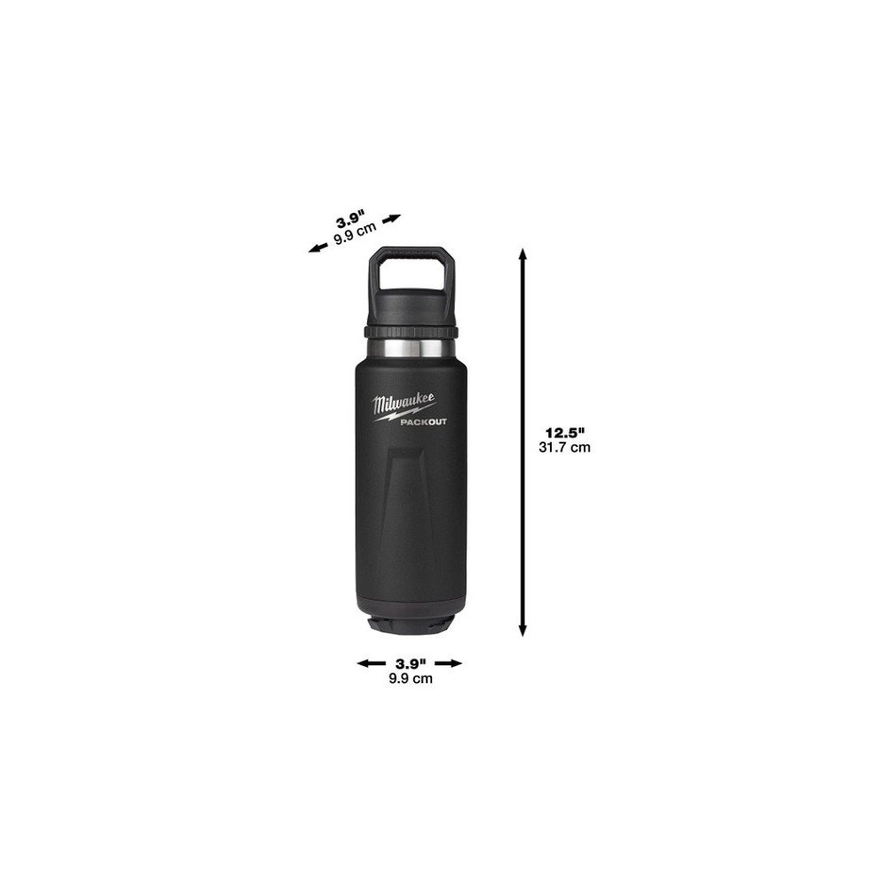 Milwaukee TERMO PACKOUT™ 1065ml NEGRO Milwaukee TERMO PACKOUT™ 1065ml NEGRO