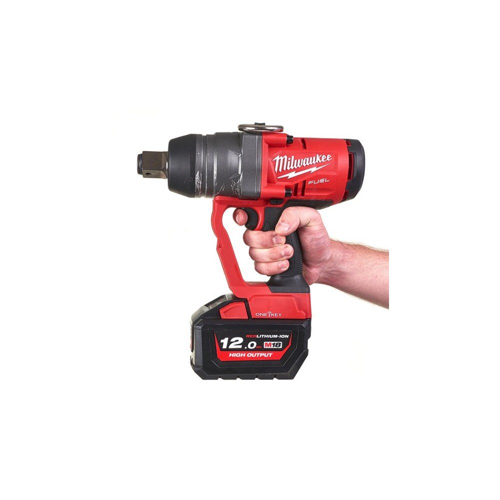 Milwaukee M18 ONEFHIWF1-0X LLAVE DE IMPACTO DE ALTO PAR M18 FUEL™ ONE-KEY™ DE 1″ CON ANILLO Milwaukee M18 ONEFHIWF1-0X LLAVE DE IMPACTO DE ALTO PAR M18 FUEL™ ONE-KEY™ DE 1″ CON ANILLO