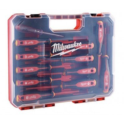 Milwaukee Conjunto 12 chaves de fendas TRILOBE