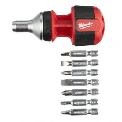 ≫ Conjunto de catraca 1/4 Milwaukee + soquetes ao melhor preço