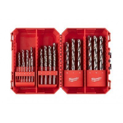 Milwaukee Estuche de Plástico com 25 Brocas Thunderweb HSS-G