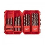 Milwaukee Estuche de Plástico com 25 Brocas Thunderweb HSS-G