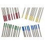 Electrodo de tungsteno azul rojo verde oro para soldadura TIG