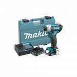 Makita Atornillador de impacto 12Vmax CXT 1/4" TD110DSAE