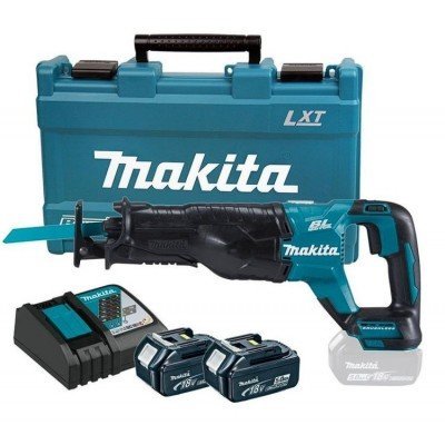 Serra de sabre Makita 18V 5.0 Ah LXT DJR187RTE