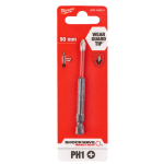 Milwaukee Pontas de aparafusar Shockwave PH1 x90mm