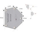 SPARTUS® Suporte magnético para soldagem 22 kg