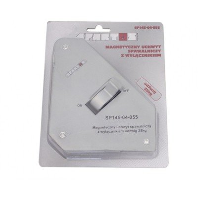SPARTUS® Suporte de soldagem magnética com interruptor liga/desliga 25kg