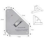 SPARTUS® Soporte magnético para soldadura con interruptor de encendido y apagado 25 kg