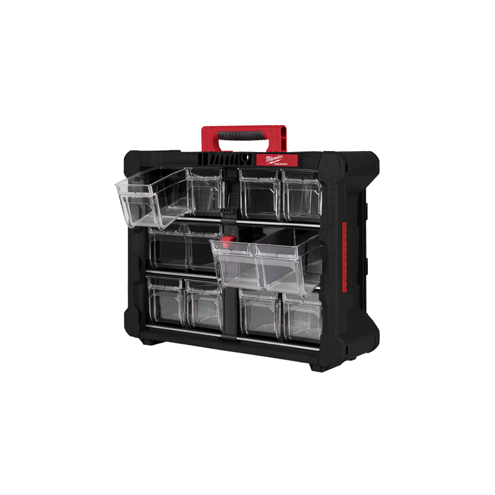Milwaukee Organizador com gavetas PACKOUT™ Milwaukee Organizador com gavetas PACKOUT™