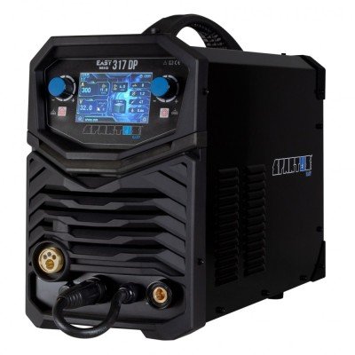 SPARTUS® EasyMIG 317DP Máquina soldadura hilo pulsado, electrodo y Lift-TIG