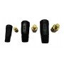 Conector aéreo macho para cabos de soldadura