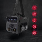 Máquina de soldadura inversora Solter SOLBAT SB-120 elétrodo MMA alimentado por bateria