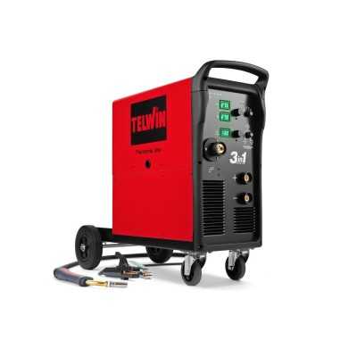Telwin Mastermig 305i Aparelho de soldar inverter multiprocessos (MIG-MAG/BRAZING/MMA e TIG DC-Lift), 270A
