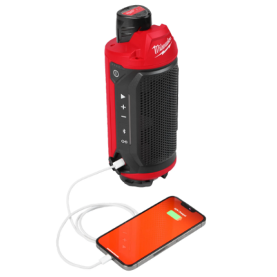 Milwaukee M12 SPEJSG2-0 Altavoz M12™ con Bluetooth® y compatible PACKOUT™