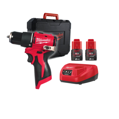 Milwaukee M12 BLPDRC-202C Berbequim com percussão compacto sem escovas M12™