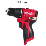 Milwaukee M12 BLPDRC-202C Berbequim com percussão compacto sem escovas M12™